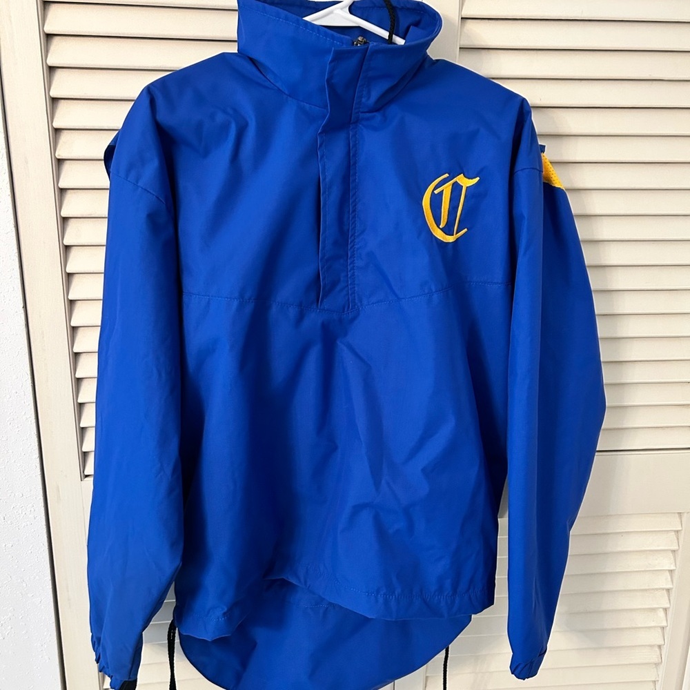 Blue and Yellow Crossley Rowing Jacket - Picture 2 of 5